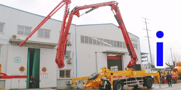 小型泵車著火了，該怎么辦？小型泵車回轉臺該怎樣選型？